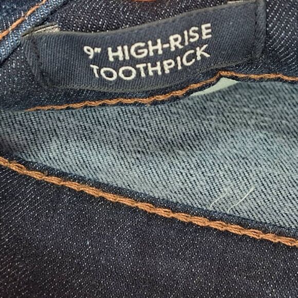 J. Crew Jeans Women's 9" High Rise Toothpick size 28 - Picture 8 of 10